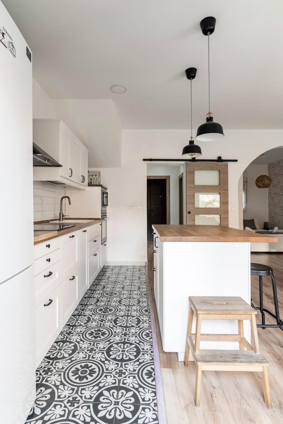 With A Large Patio Apartment